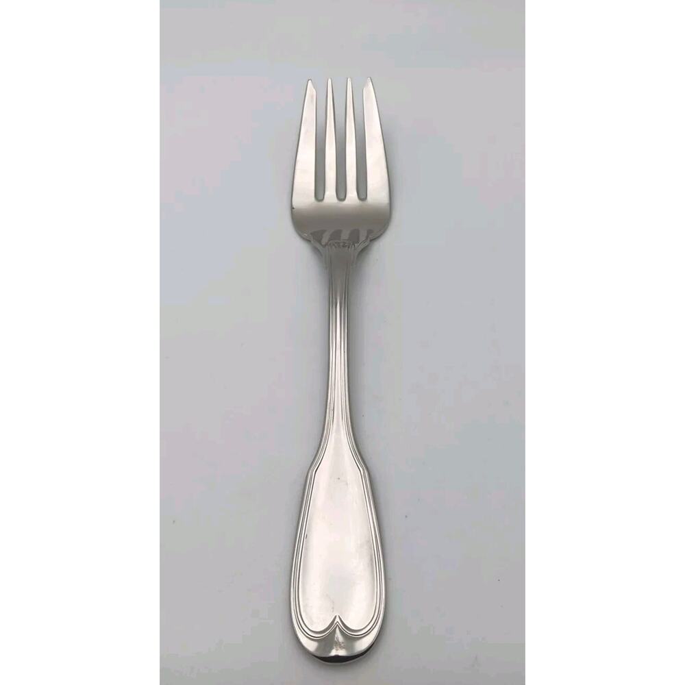 Kirk Stieff THOMAS JEFFERSON Cold Meat Serving Fork Stainless Japan Rare New!